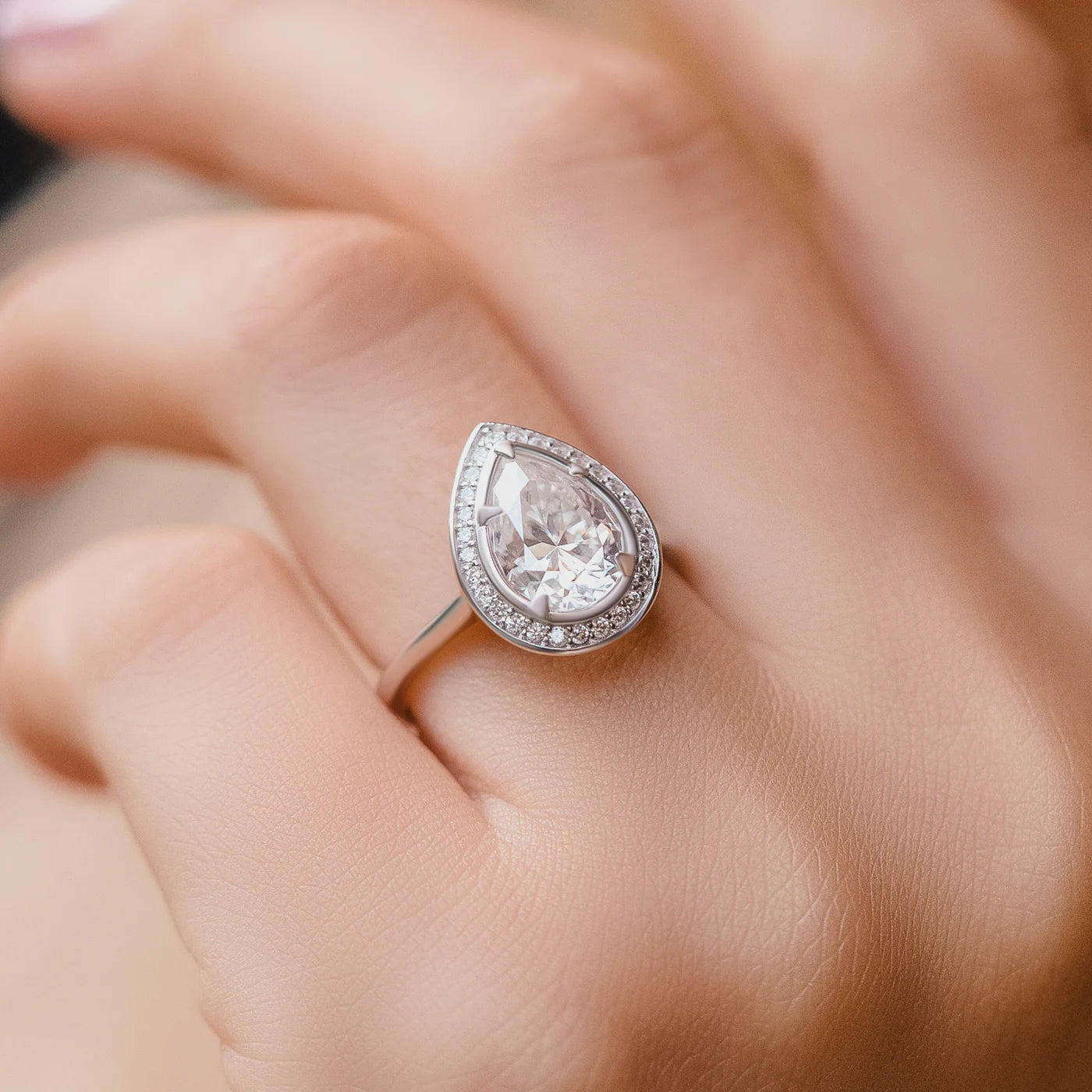 The Charlotte Moissanite Ring