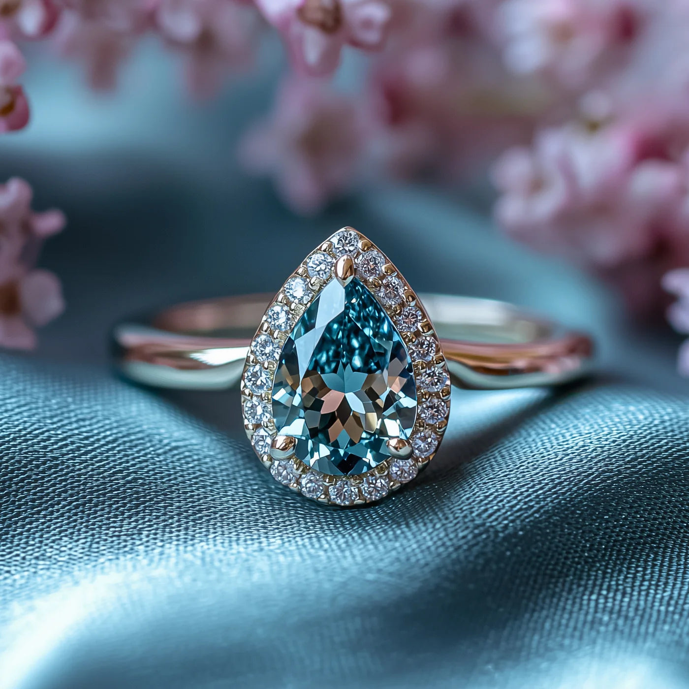 The Karina Moissanite ring