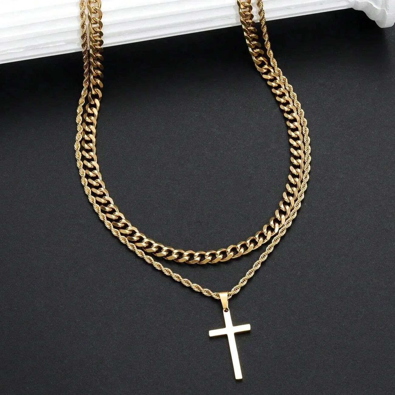 Men's Cross Necklace