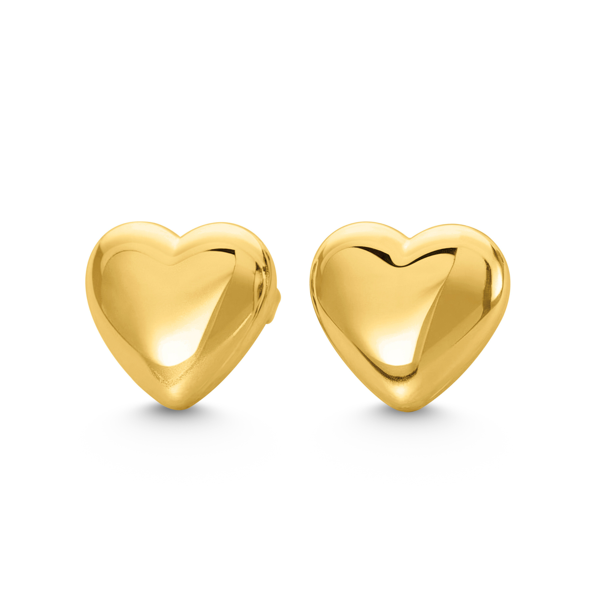 Puffed Heart Earrings