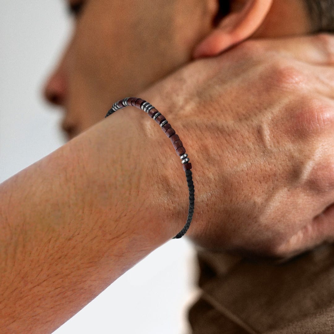 Pulsera de código morse "Te amo" para hombre