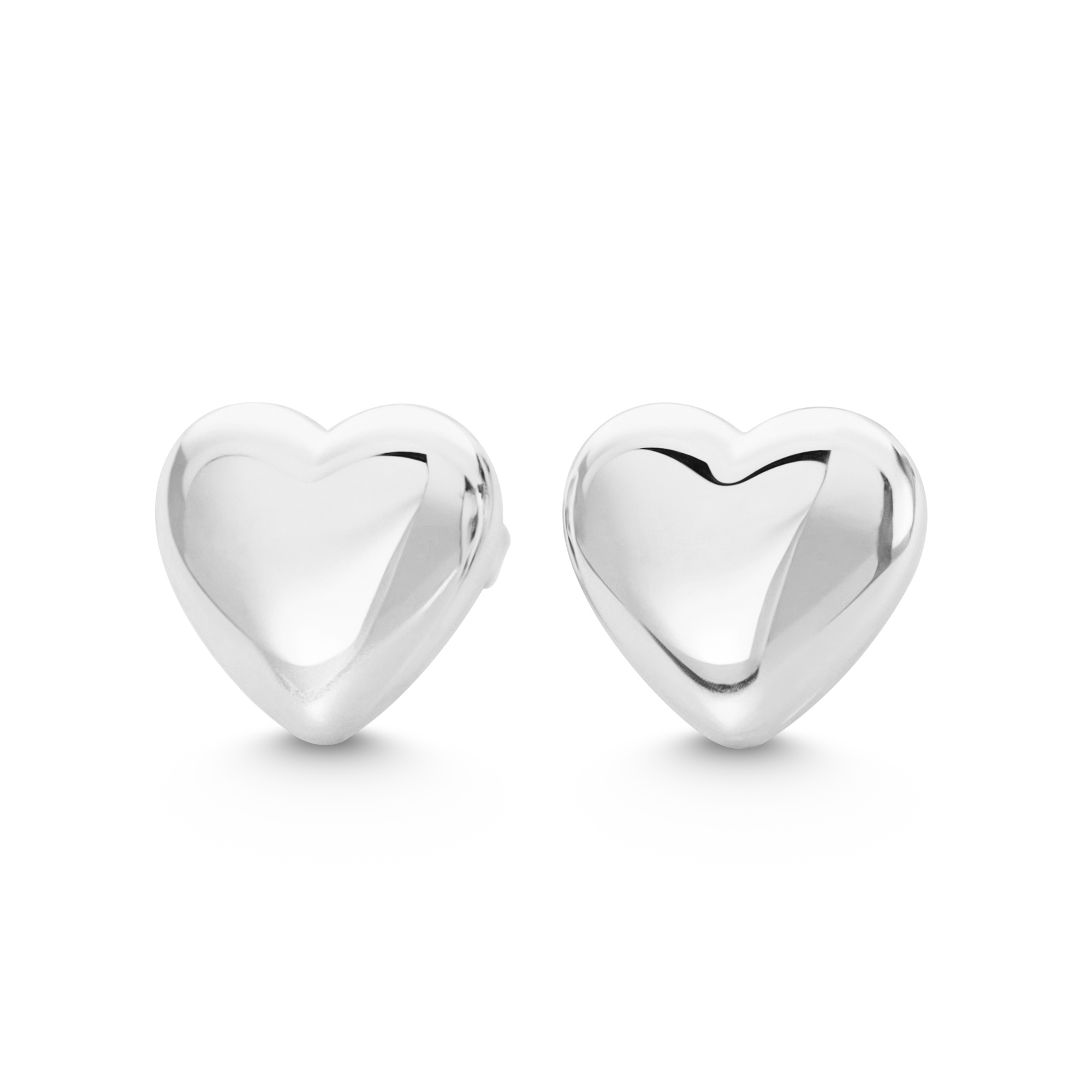 Puffed Heart Earrings