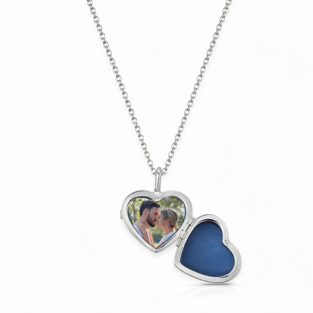 Silver Heart Locket