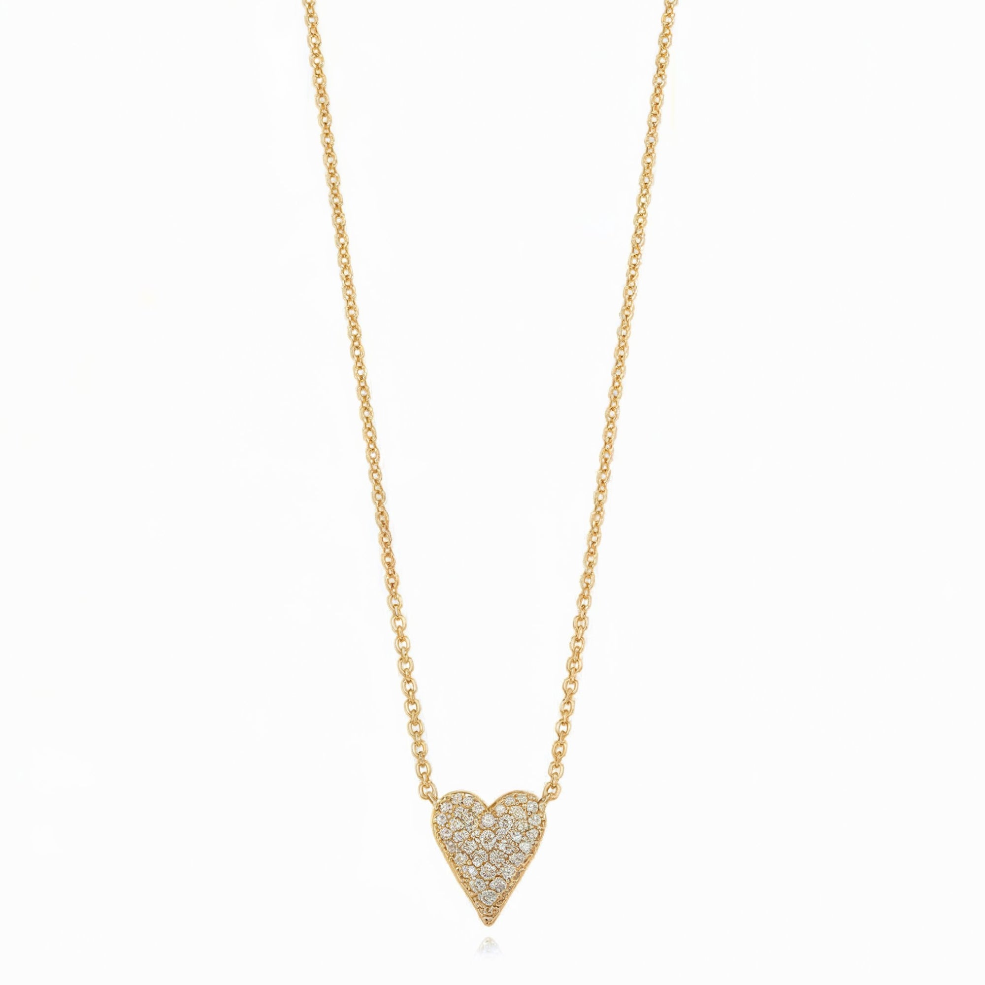 The Lovely Heart Diamonds Necklace