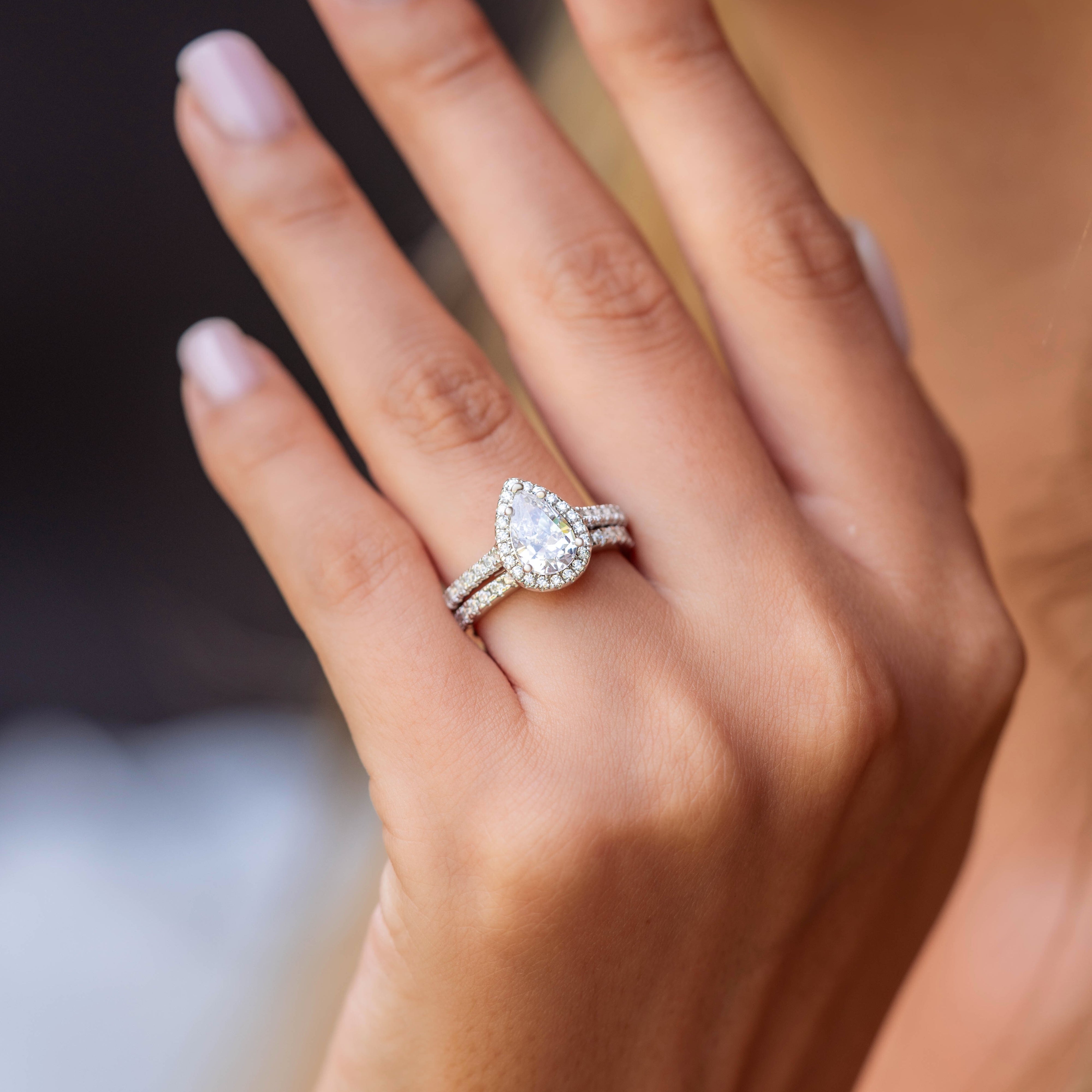 The Allure - Rose - Moissanite