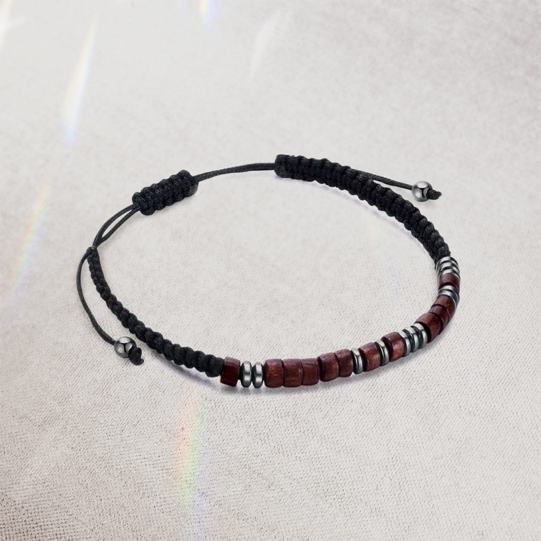 Pulsera de código morse "Te amo" para hombre