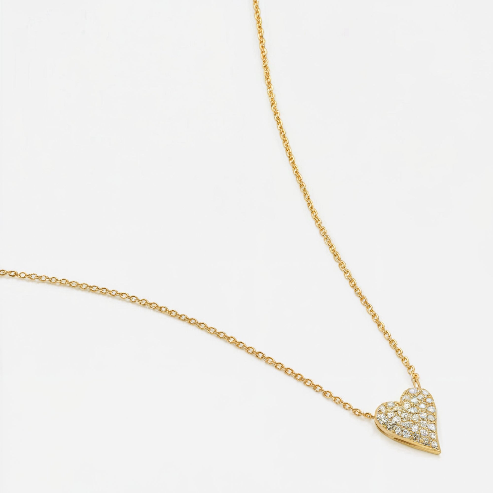 The Lovely Heart Diamonds Necklace