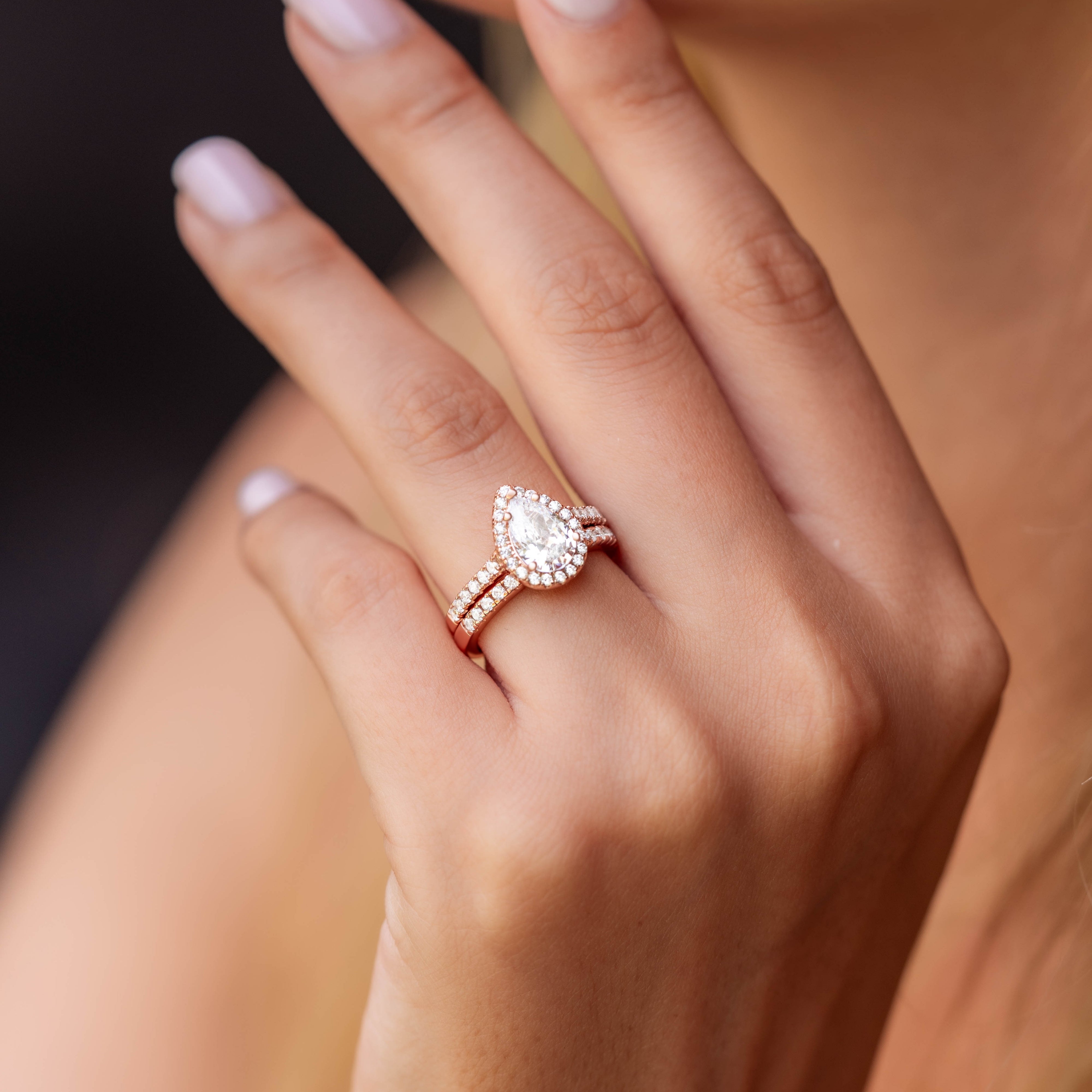 The Allure - Rose - Moissanite