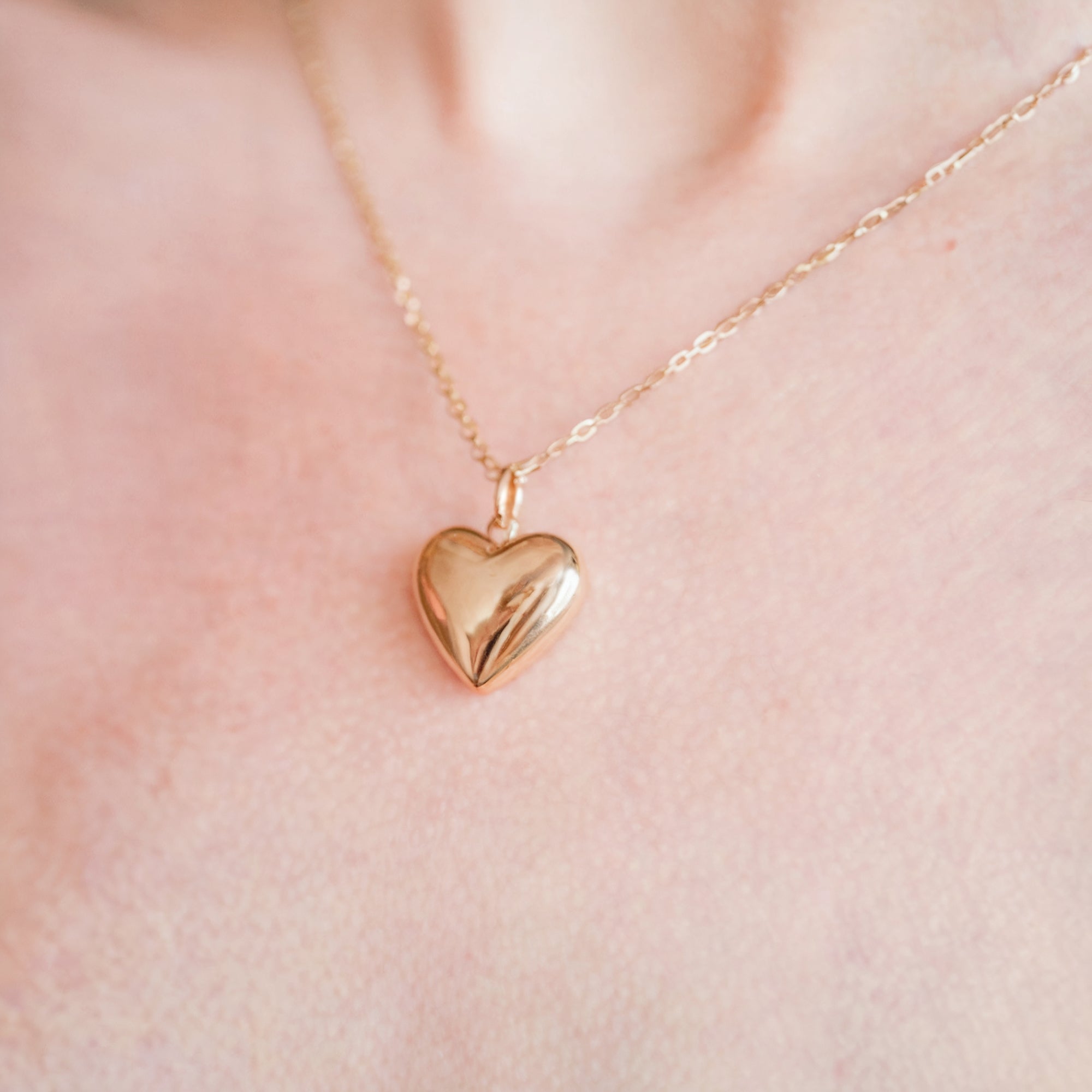 The Leva Chunky Heart Necklace