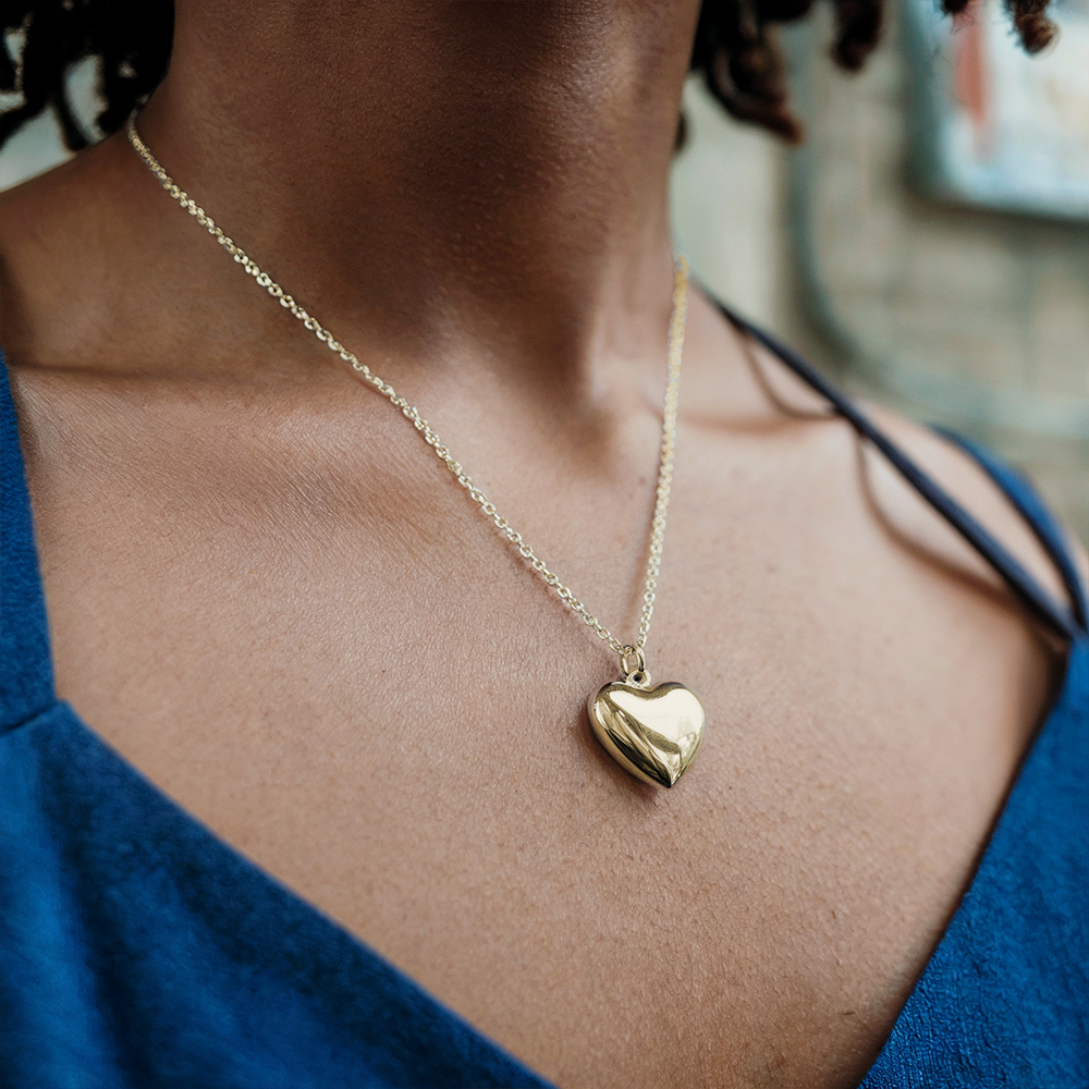 Silver Heart Locket