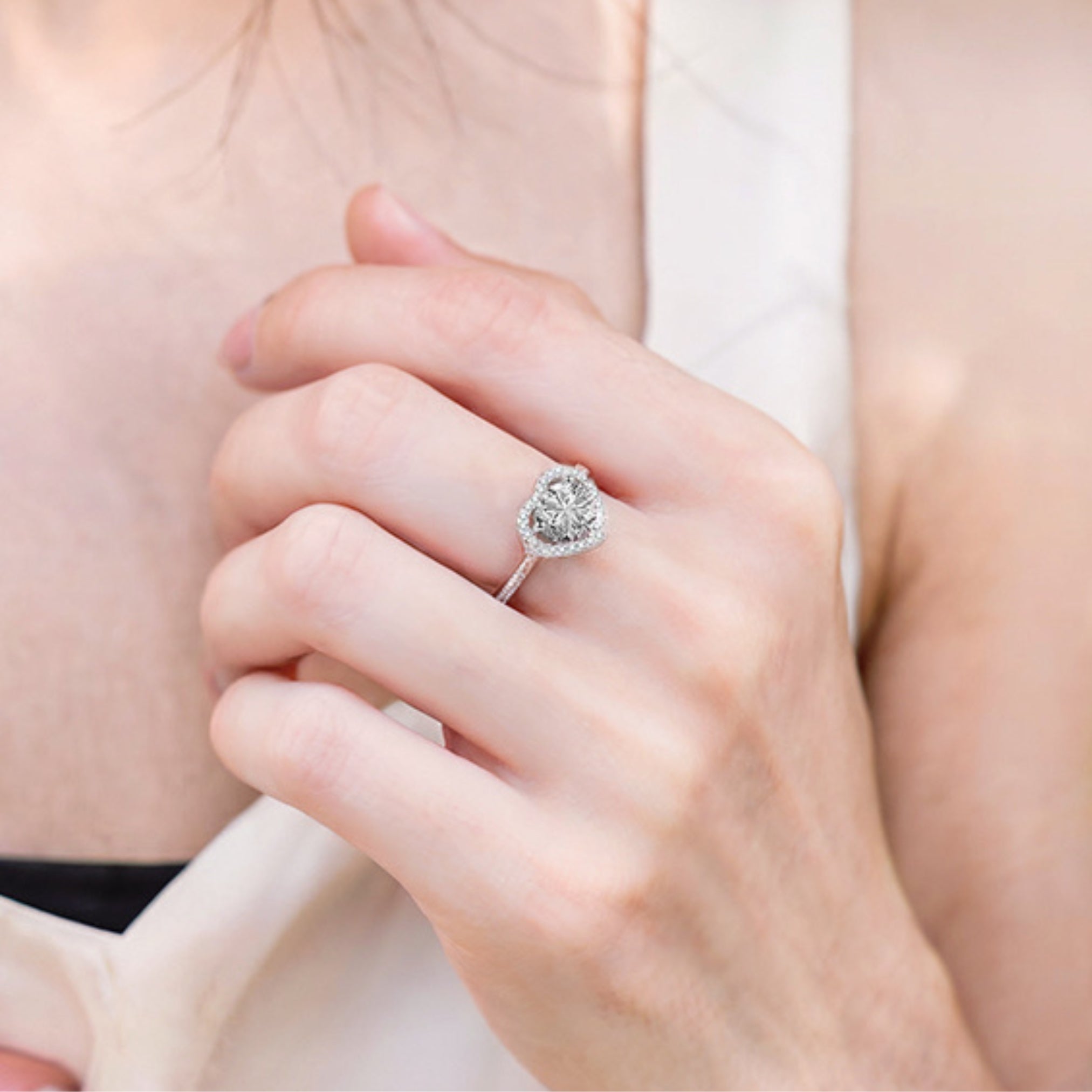 The Heartfelt Heart Ring