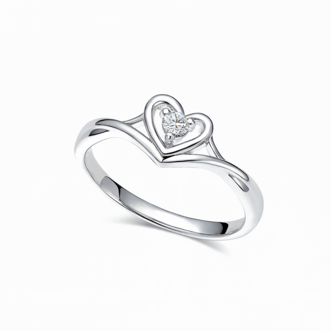 The Devoted Heart Ring