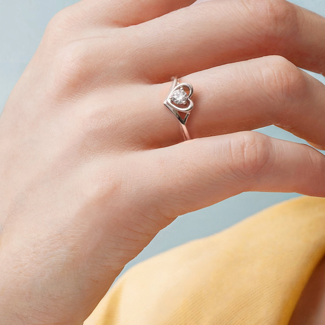 The Devoted Heart Ring