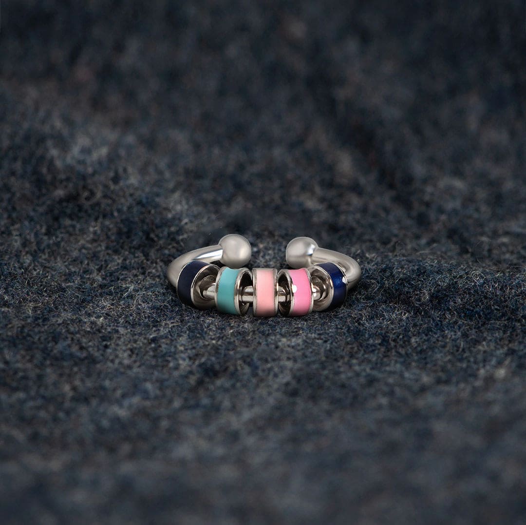 Anxiety Relieving Enamel Fidget Ring