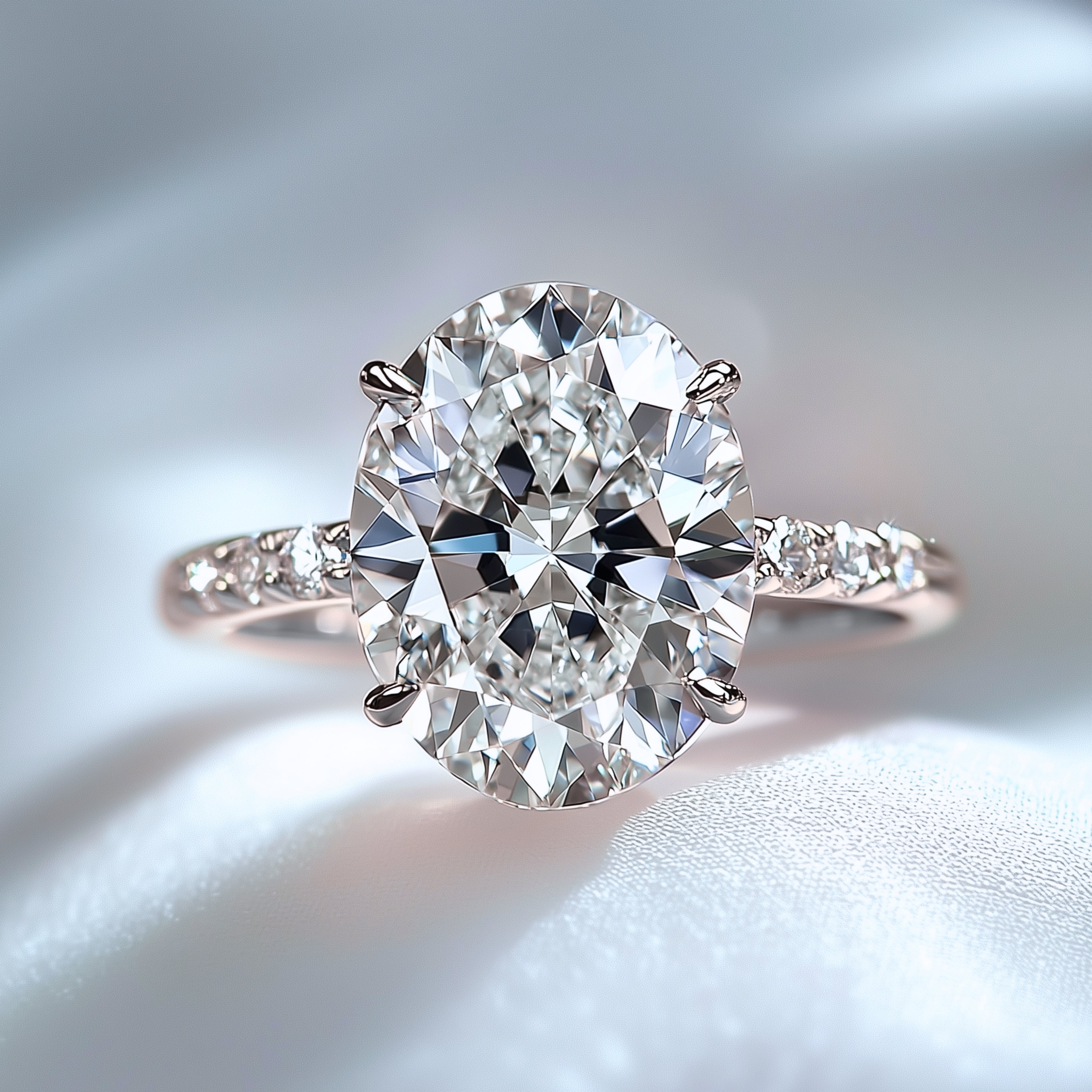 The Ornella - Silver - Lab Grown Diamond