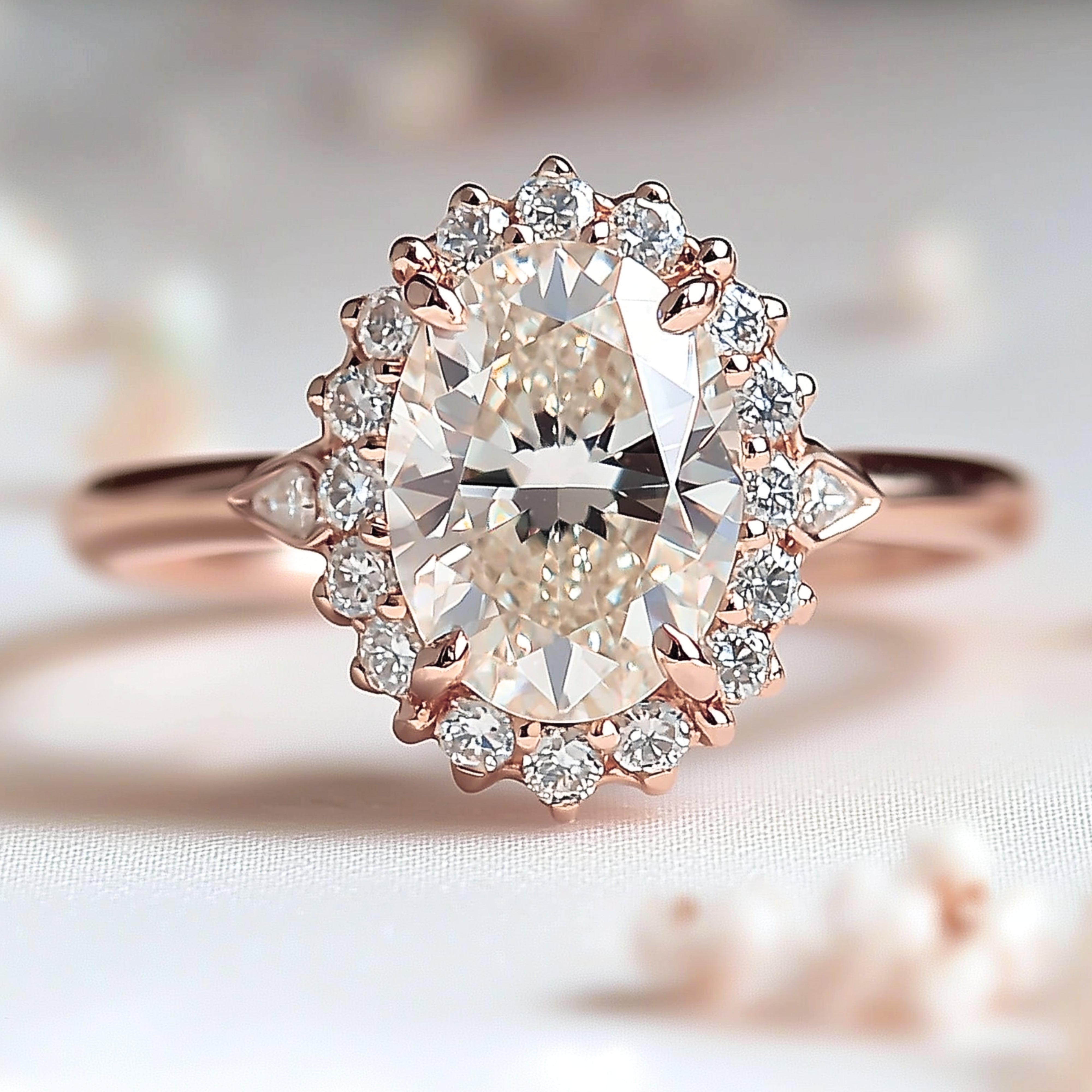 The Leonora - Rose Gold - Lab Grown Diamond