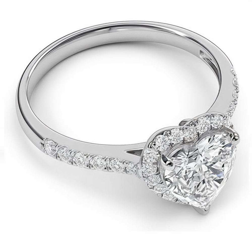 The Beloved Heart Lab Grown Diamond Ring