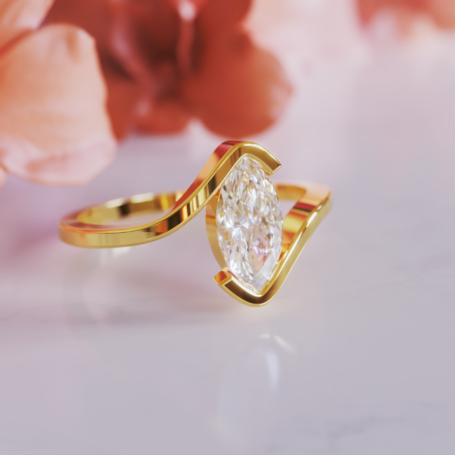 The Marquise - Lab Grown Diamond