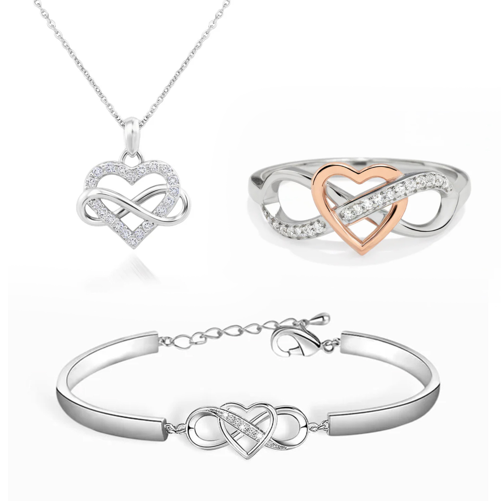 To My Granddaughter Jewelry Set | Always Keep Me In Your Heart