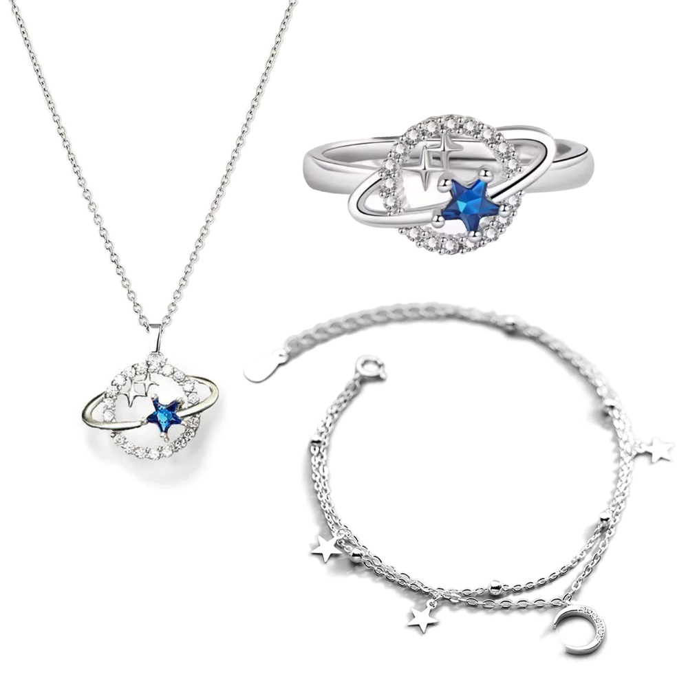 Daughter & Granddaughter Special Star Jewelry Set