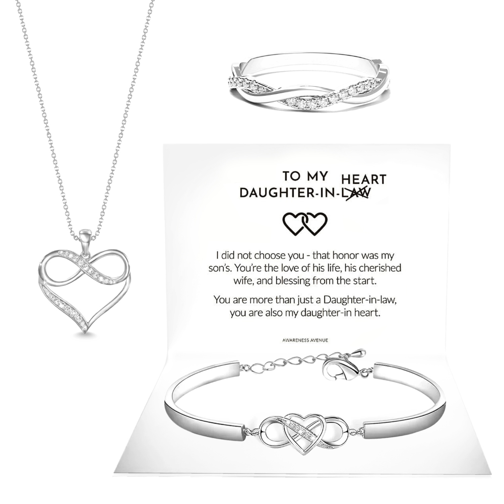 Daughter in Law Jewelry Set Gift