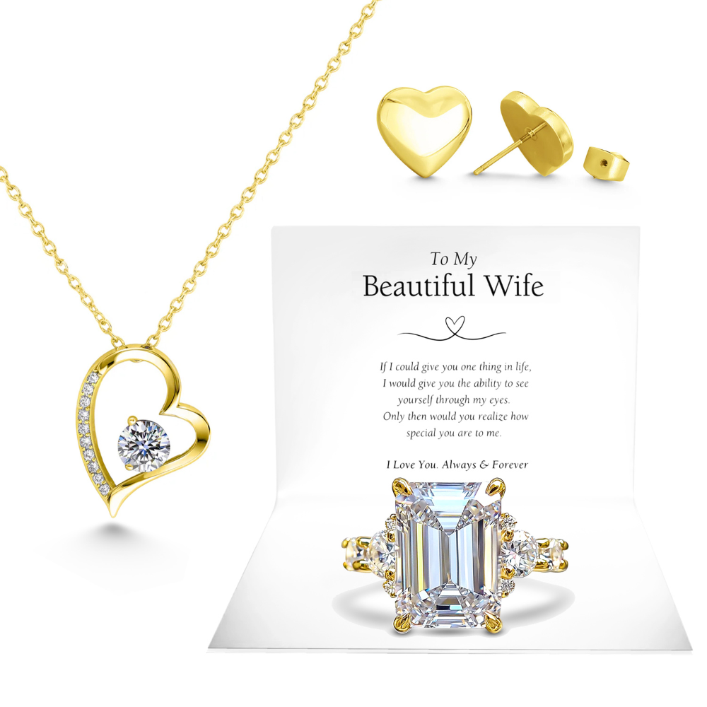 The Bella Jewel 'To My Wife' Gift Jewelry Set