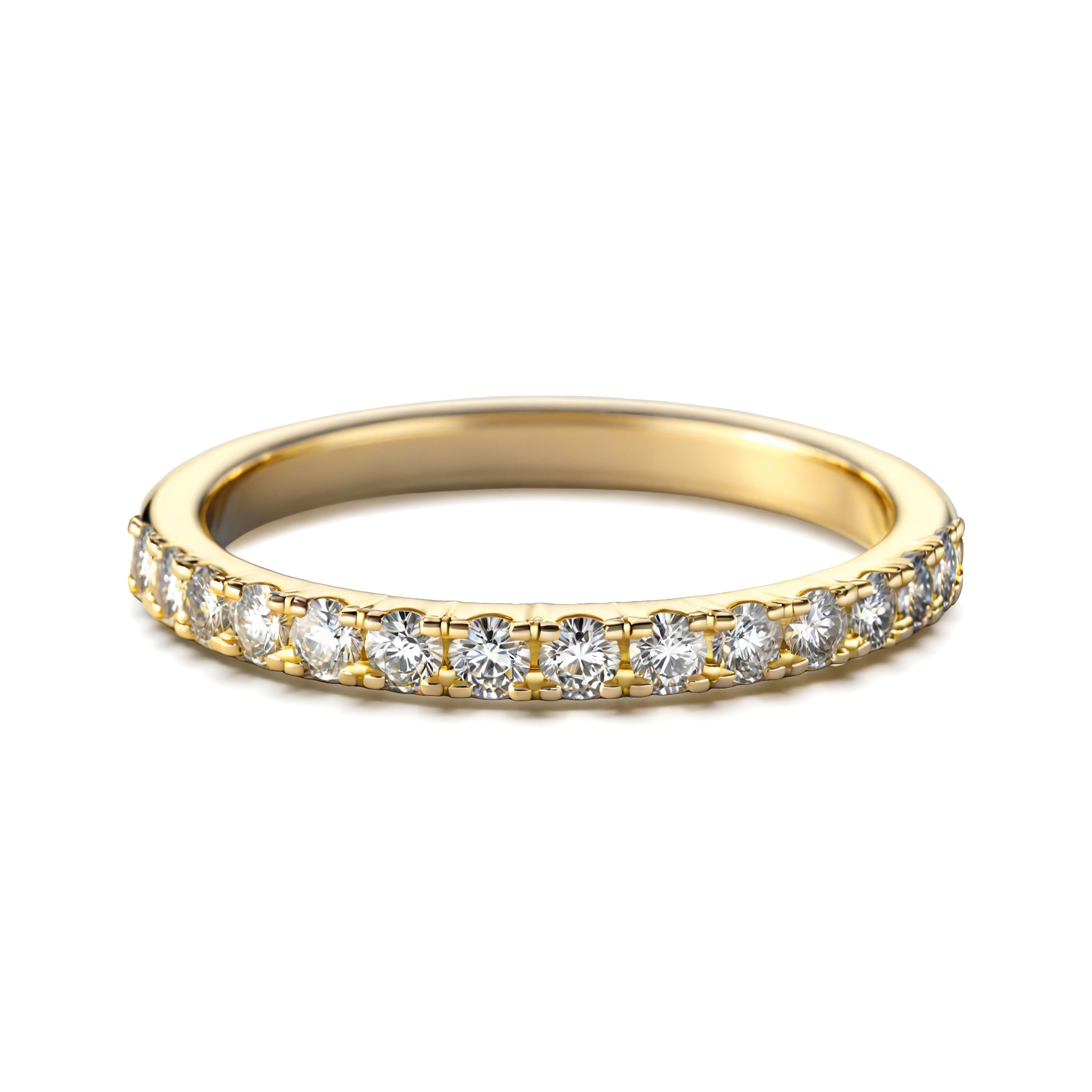 The Ethereal Gold - Moissanite