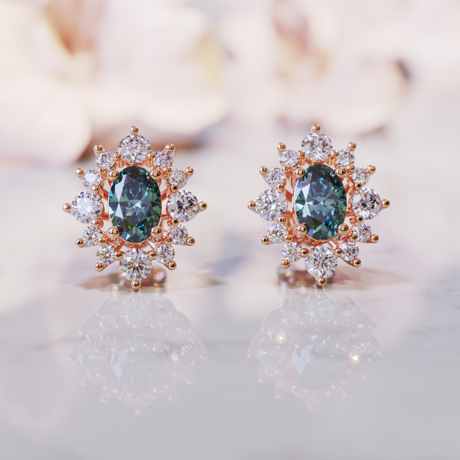 The Brianna Alexandrite Earrings