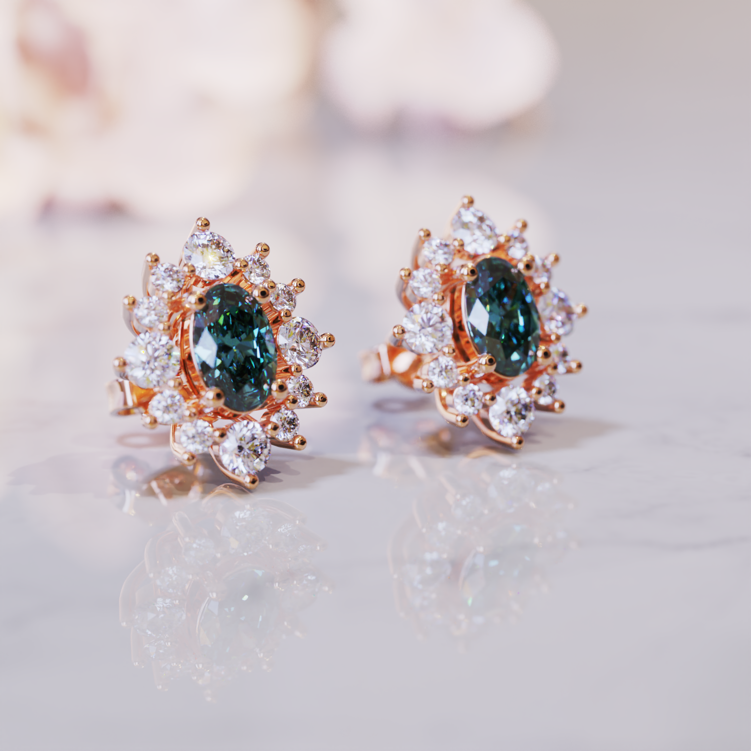 The Brianna Alexandrite Earrings