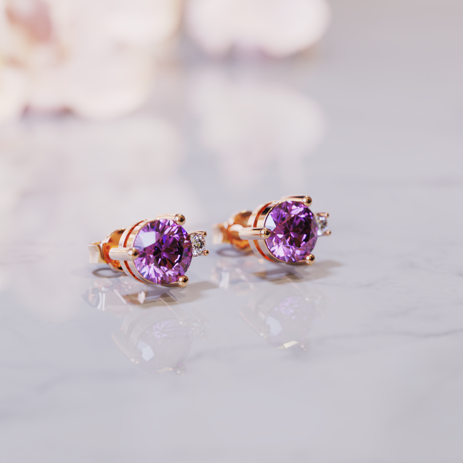 The Christine Alexandrite Earrings