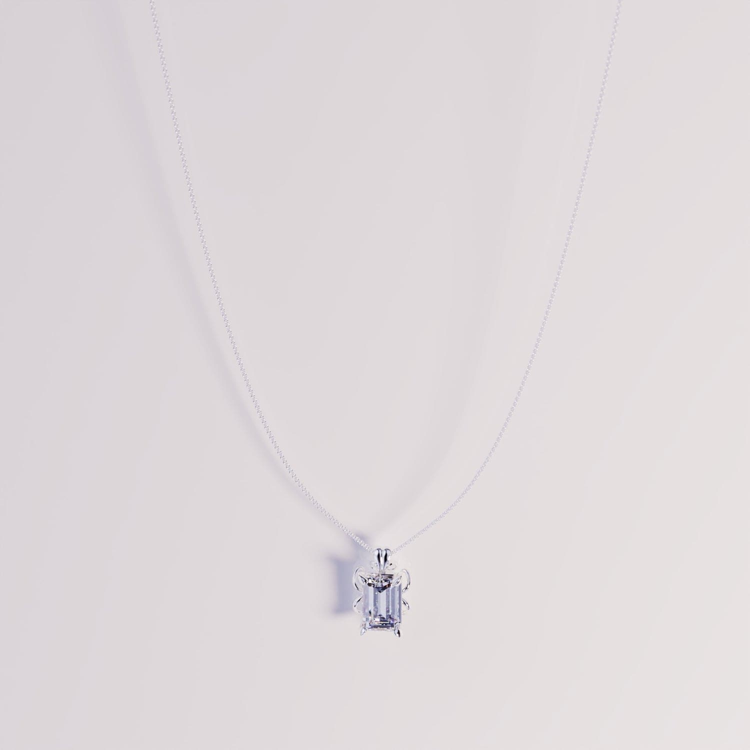 Personalized Birthstone Necklace - S925 Sterling Silver