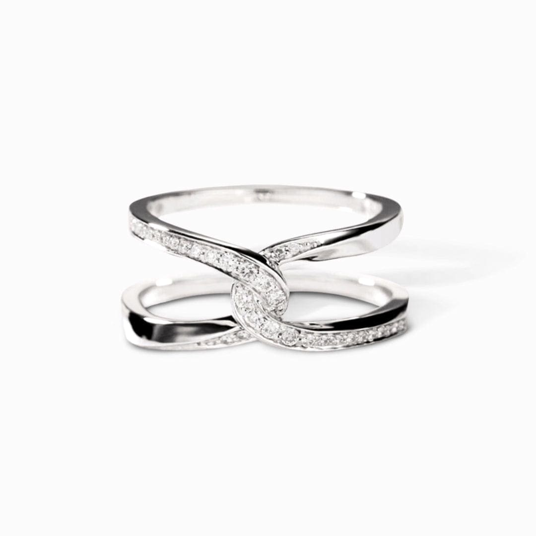 Mother & Daughter | Forever Linked Together | S925 Infinity Ring