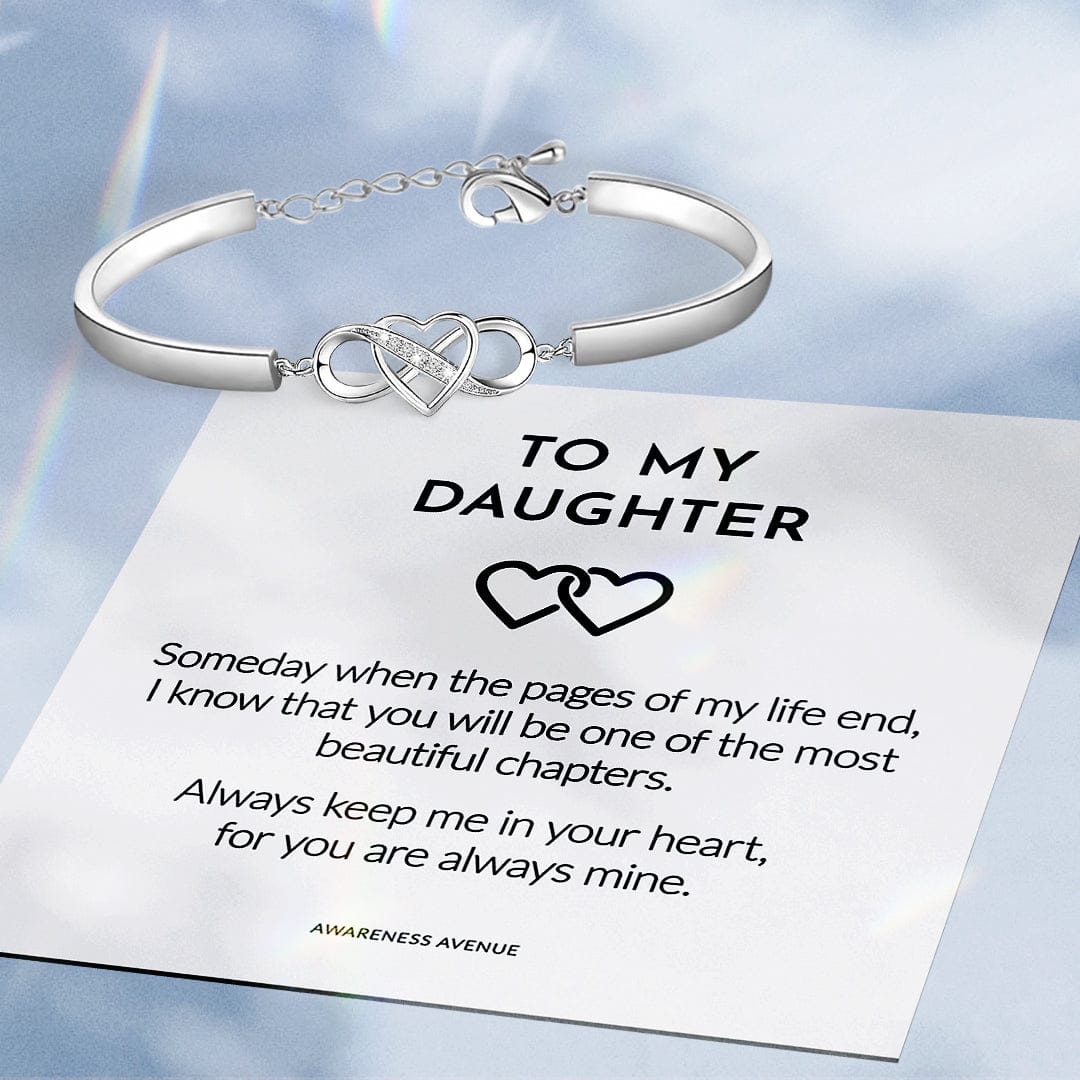 To My Daughter | Always Keep Me In Your Heart Bracelet