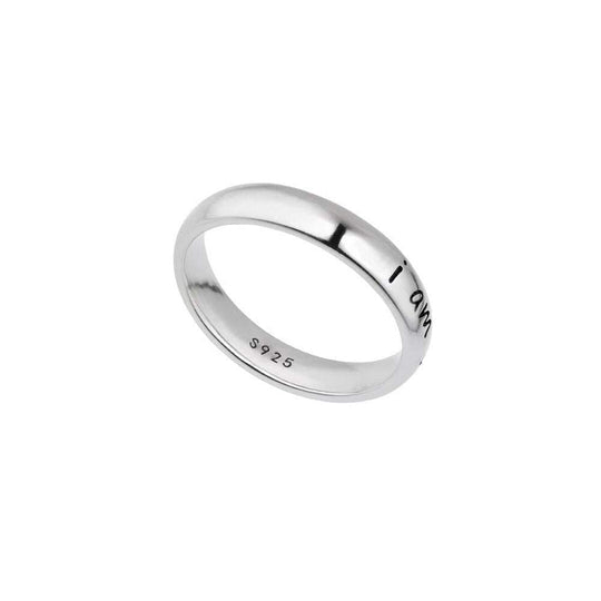 I Am Enough Rings | 925 Sterling Silver Ring | Awareness Avenue ...