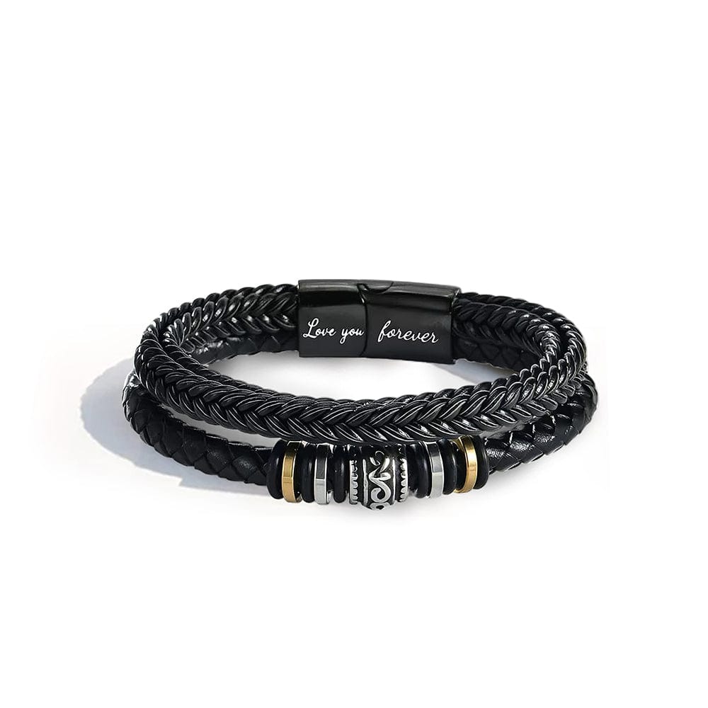 Para mi hijo | Te amo por siempre | Paquete de regalo de collar y pulsera