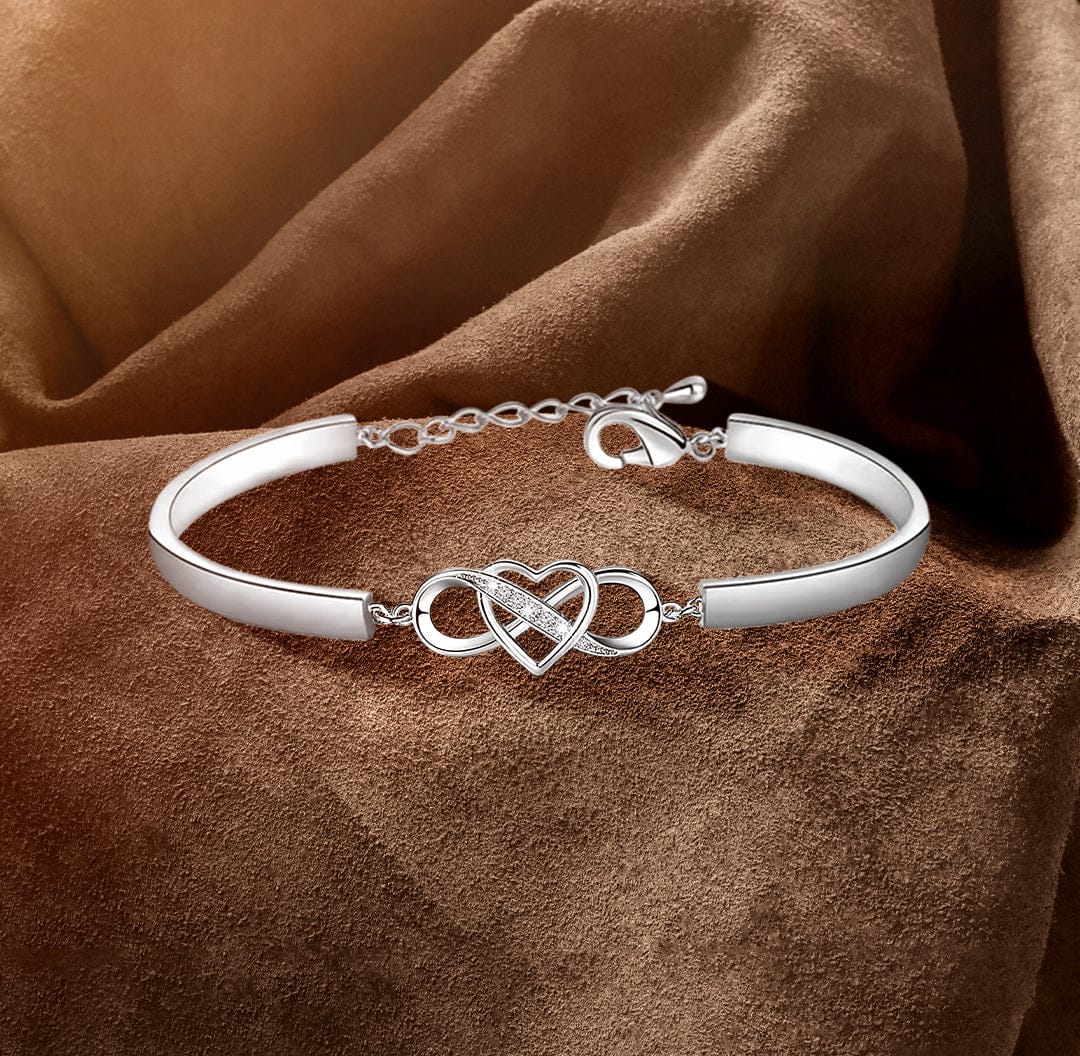To My Daughter-In-Law | You Are Also My Daughter-In-Heart | Infinity Heart Bracelet